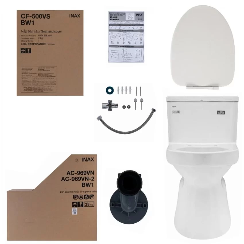 Bồn Cầu INAX AC-969VN 1 Khối Aqua Ceramic 3 Ban ve Bon cau inax AC 969VN 1 khoi Aqua ceramic 2
