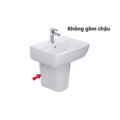 Chan chau lavabo lung l 298vc