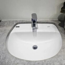 Chậu rửa mặt lavabo âm bàn INAX AL-2094V (AL2094V) men Aqua Ceramic