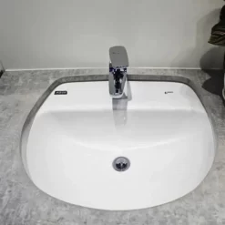 Chậu rửa mặt lavabo âm bàn INAX AL-2094V (AL2094V) men Aqua Ceramic