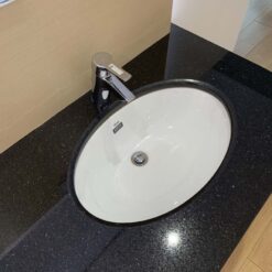 Chậu rửa mặt lavabo âm bàn INAX AL-2216V (AL2216V) men Aqua Ceramic