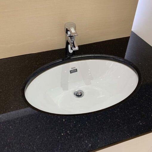 Chau lavabo Inax Al 2216V am ban hinh oval 5