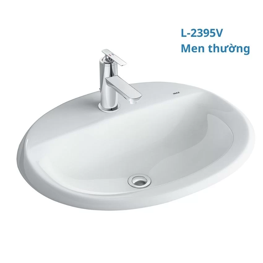 Góc nghiêng – AL-2395V Chậu AL-2395V nhìn góc nghiêng