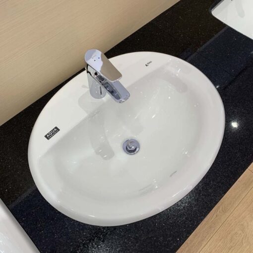 Chau lavabo Inax Al 2395v duong vanh 3
