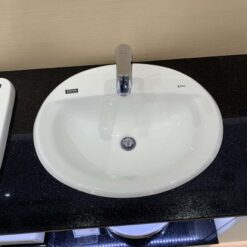 Chau lavabo Inax Al 2395v duong vanh 5
