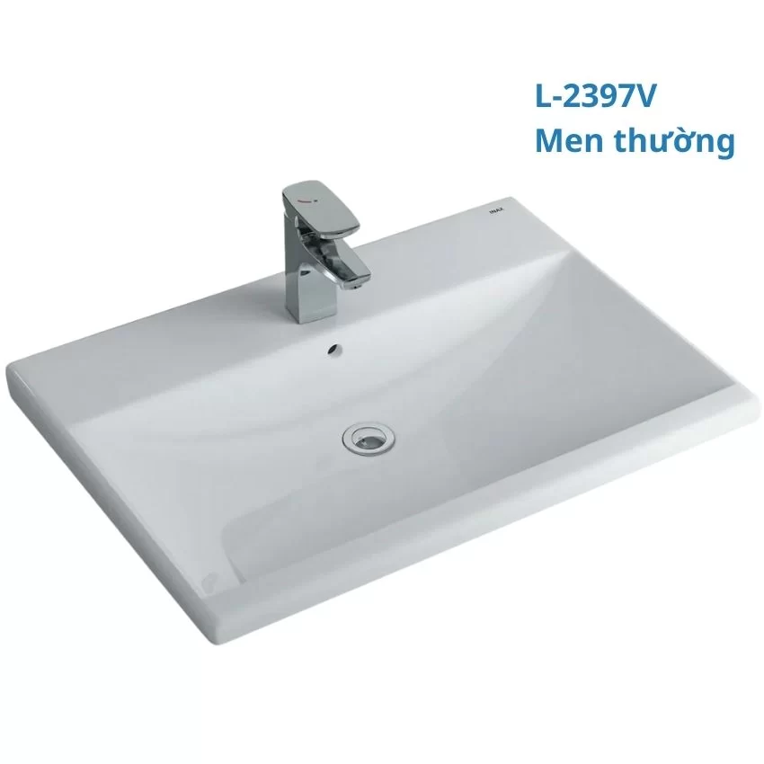 Thiết kế sang trọng – AL-2397V Chậu Lavabo INAX AL-2397V Thiết Kế Hiện Đại
