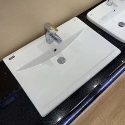 Chậu lavabo dương vành INAX AL-2397V (AL2397V) men Aqua Ceramic