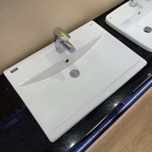 Chau lavabo Inax Al 2397v duong vanh 3