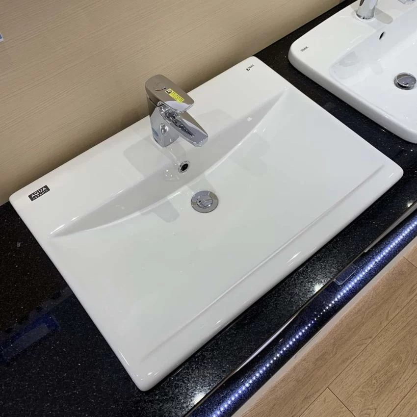 Ứng dụng thực tế – AL-2397V Lavabo INAX AL-2397V Lắp Đặt Thực Tế