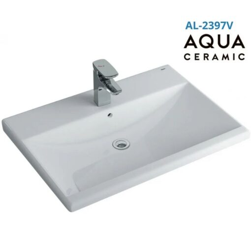Chau lavabo Inax Al 2397v duong vanh