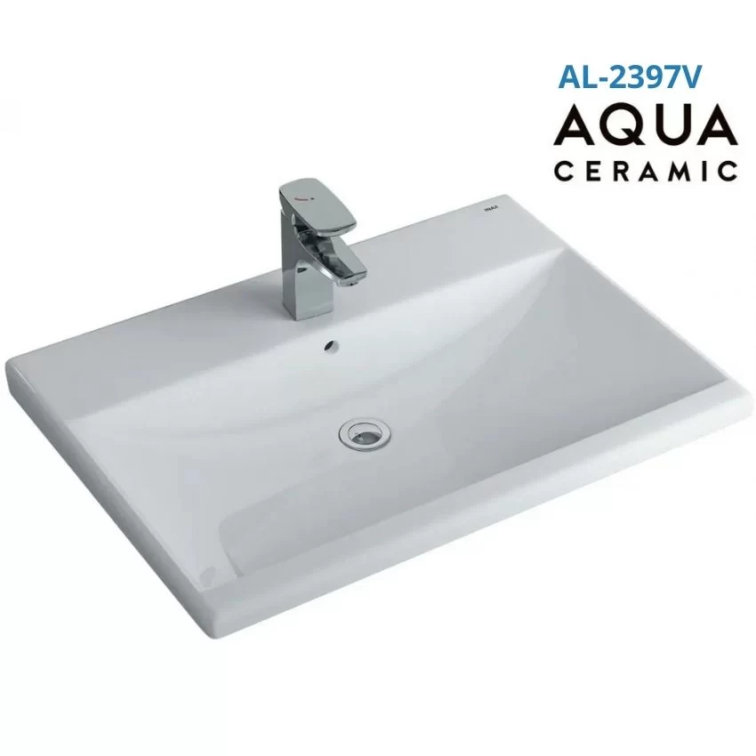 Lavabo INAX AL-2397V Dương Vành Chậu Lavabo INAX AL-2397V Dương Vành