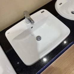 Chau lavabo Inax Al 2398v duong vanh 5