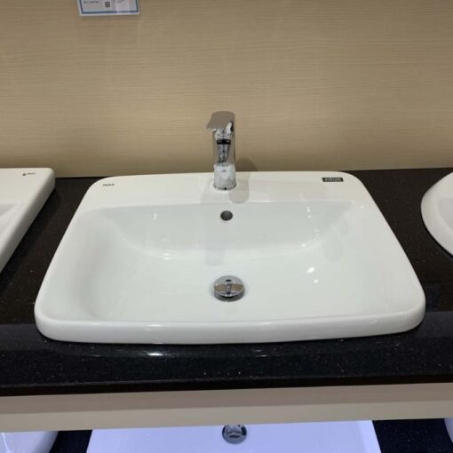 Chau lavabo Inax Al 2398v duong vanh 6