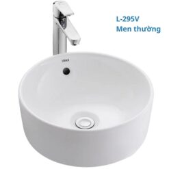 Chau lavabo Inax Al 295V duong ban da 2