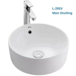 Chau lavabo Inax Al 295V duong ban da 2