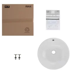Chau lavabo Inax Al 295V duong ban da 4