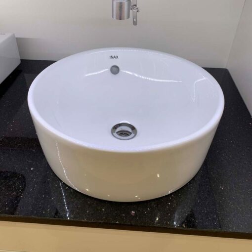 Chau lavabo Inax Al 295V duong ban da 6