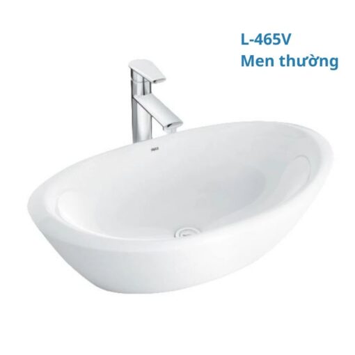 Chau lavabo Inax Al 465v duong ban da 2