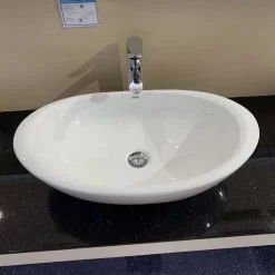 Chậu rửa lavabo đặt bàn INAX AL-465V (AL465V) men Aqua Ceramic 11 Chau lavabo Inax Al 465v duong ban da 4