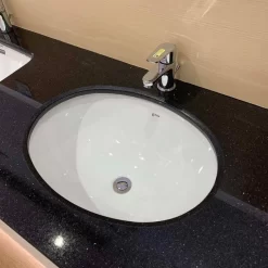 Chậu rửa mặt lavabo âm bàn INAX AL-2293V (AL2293V) men Aqua Ceramic 13 Chau lavabo Inax al 2293V am ban hinh oval 4