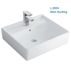 Chau lavabo Inax al 293v dat duong ban da 2