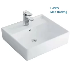Chau lavabo Inax al 293v dat duong ban da 2