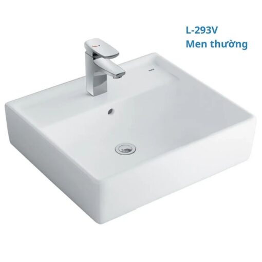 Chau lavabo Inax al 293v dat duong ban da 2