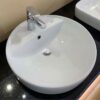 Chau lavabo Inax al 294v hinh tron dat duong ban da 4