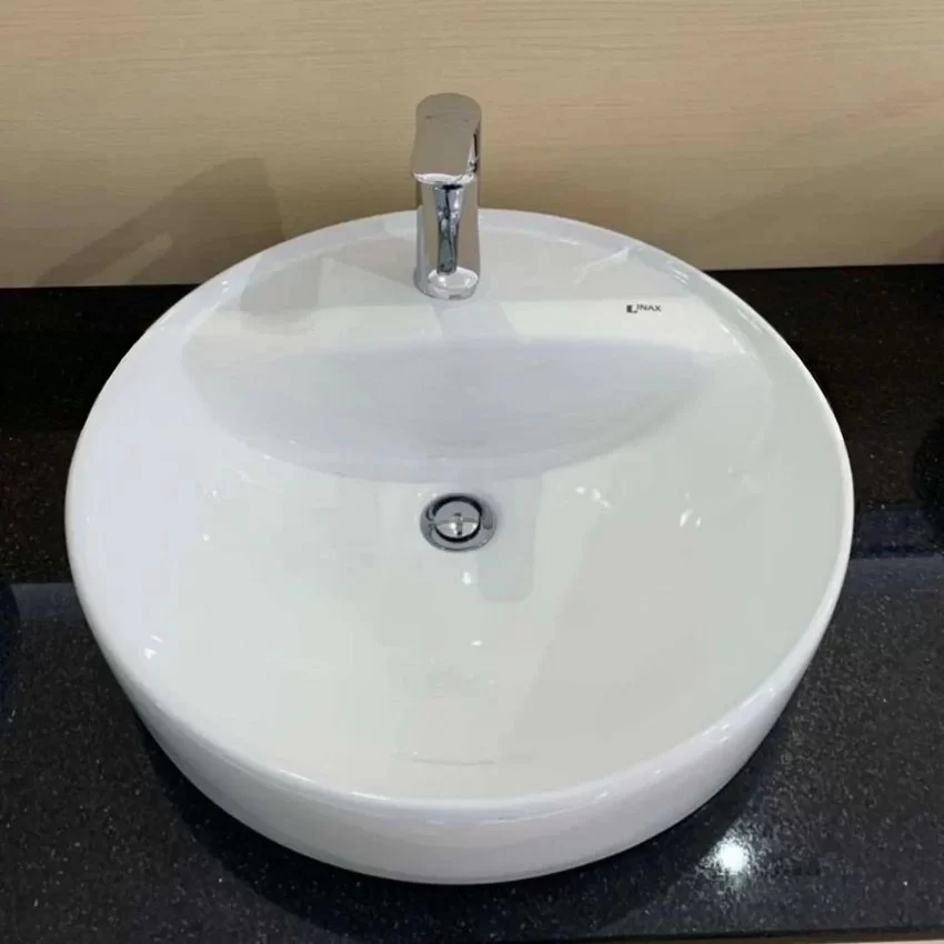 Chậu rửa lavabo đặt bàn INAX AL-294V (AL294V) men Aqua Ceramic 13 Thiết Kế Tinh Tế Chậu INAX AL-294V