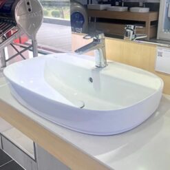 Chậu rửa lavabo đặt bàn INAX AL-652V (AL652V) men Aqua Ceramic