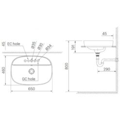 Chau lavabo Inax al 652v duong ban 4