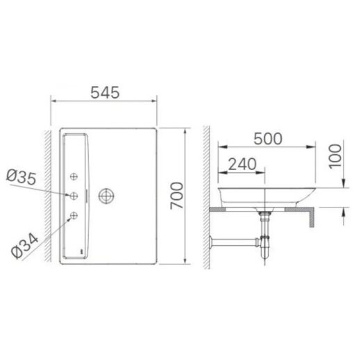 Chau lavabo Inax al s630v duong ban 2
