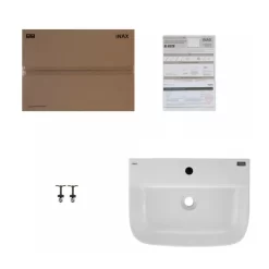 Chậu rửa lavabo đặt bàn INAX AL-632V (AL632V) men Aqua Ceramic 9 Chau lavabo Inax al s632v dat duong ban 3