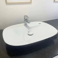 Chậu rửa lavabo đặt bàn INAX AL-S640V (ALS640V) men Aqua Ceramic 10 Chau lavabo Inax al s640v dat duong ban 3