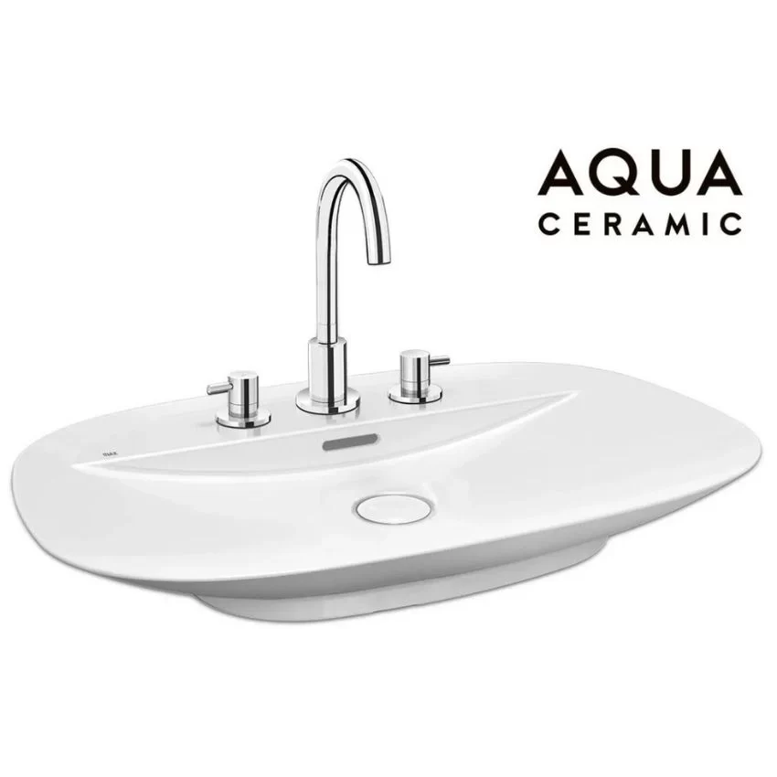 Chậu rửa lavabo đặt bàn INAX AL-S640V (ALS640V) men Aqua Ceramic 12 Chậu rửa lavabo INAX AL-S640V với men Aqua Ceramic, SKU AL-S640V