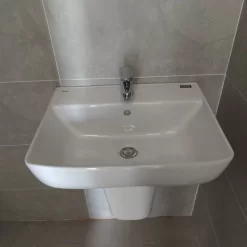 Chậu rửa lavabo treo tường INAX AL-312V (AL312V) men Aqua Ceramic 14 Chau lavabo treo tuong Inax AL 312 5