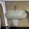 Chậu rửa lavabo treo tường INAX AL-312V (AL312V) men Aqua Ceramic