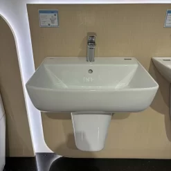 Chậu rửa lavabo treo tường INAX AL-312V (AL312V) men Aqua Ceramic