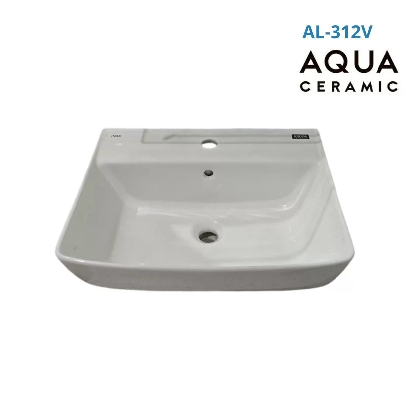 Chậu Lavabo Treo Tường INAX AL-312V – Hình sản phẩm Chậu lavabo treo tường INAX AL-312V hình chính