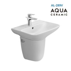 Chậu rửa lavabo treo tường INAX AL-289V (AL289V) men Aqua Ceramic