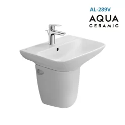 Chậu rửa lavabo treo tường INAX AL-289V (AL289V) men Aqua Ceramic