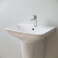 Chậu rửa lavabo treo tường INAX AL-289V (AL289V) men Aqua Ceramic 9 Chau lavabo treo tuong inax al 289v 5