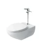Bàn Cầu INAX AC-22PVN Treo Tường Nắp Êm Kèm Van Xả Cơ