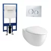 Bàn cầu treo tường LP Series nắp êm TOTO CW812RA TC811SJ WH172A MB174P#SS