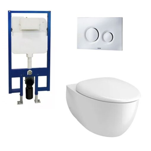 Bàn cầu treo tường LP Series nắp êm TOTO CW812RA TC811SJ WH172A MB174P#SS