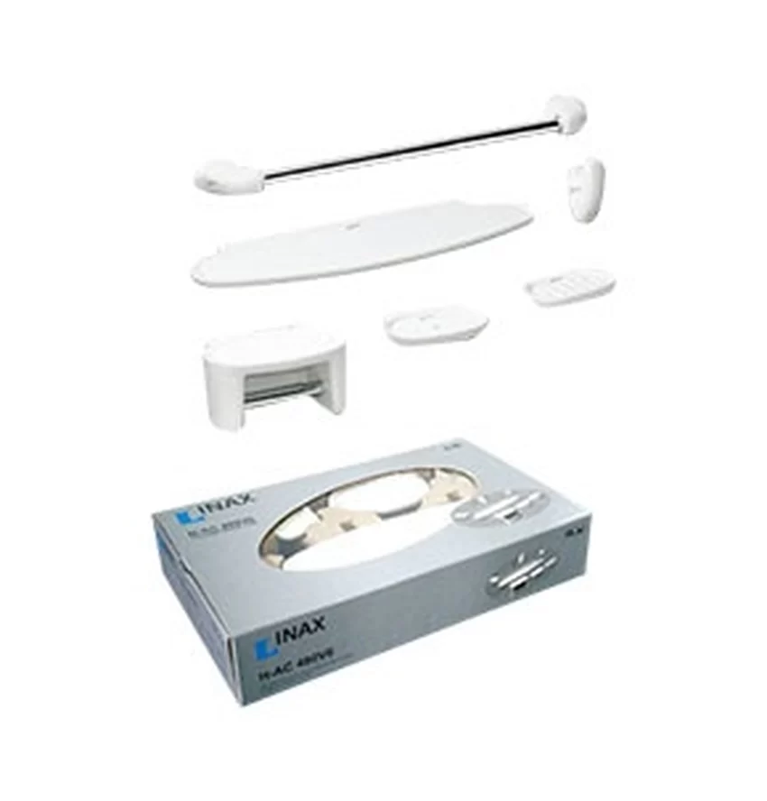Bộ Phụ Kiện Phòng Tắm Inax H-AC480V6 - SKU: H-AC480V6BW1 Bộ phụ kiện phòng tắm Inax H-AC480V6