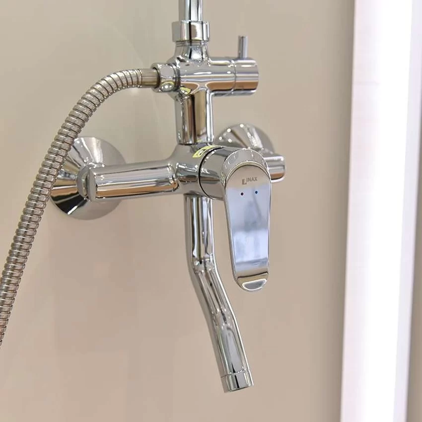 Bộ sen cây tắm đứng nóng lạnh INAX BFV-2015S (BFV2015S) 10 Bộ sen cây tắm đứng nóng lạnh INAX BFV-2015S (BFV2015S)