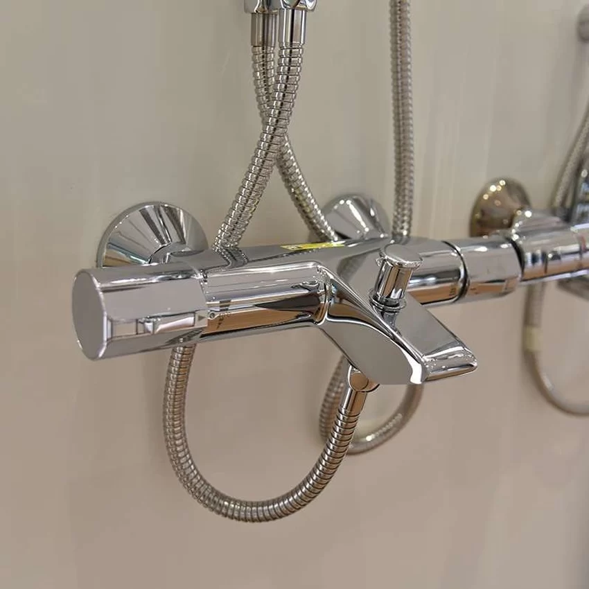 Bộ sen cây tắm đứng ổn nhiệt INAX BFV-6015S (BFV6015S) 8 Bộ sen cây tắm đứng ổn nhiệt INAX BFV-6015S (BFV6015S)