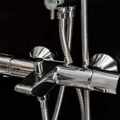 Bộ sen cây tắm đứng ổn nhiệt INAX BFV-6015S (BFV6015S) 14 Bộ sen cây tắm đứng ổn nhiệt INAX BFV-6015S (BFV6015S)