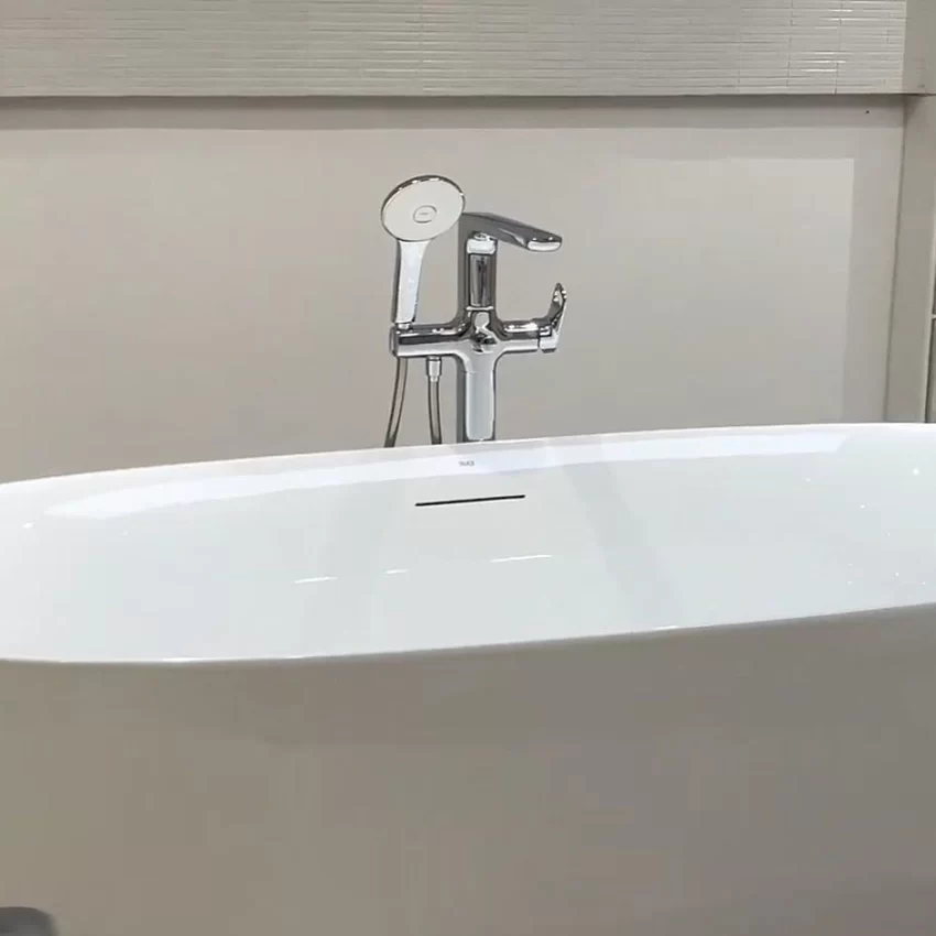 Bộ sen vòi đặt sàn cho bồn tắm INAX BFV-656S (BFV656S) 3 Bộ sen vòi đặt sàn cho bồn tắm INAX BFV-656S (BFV656S)